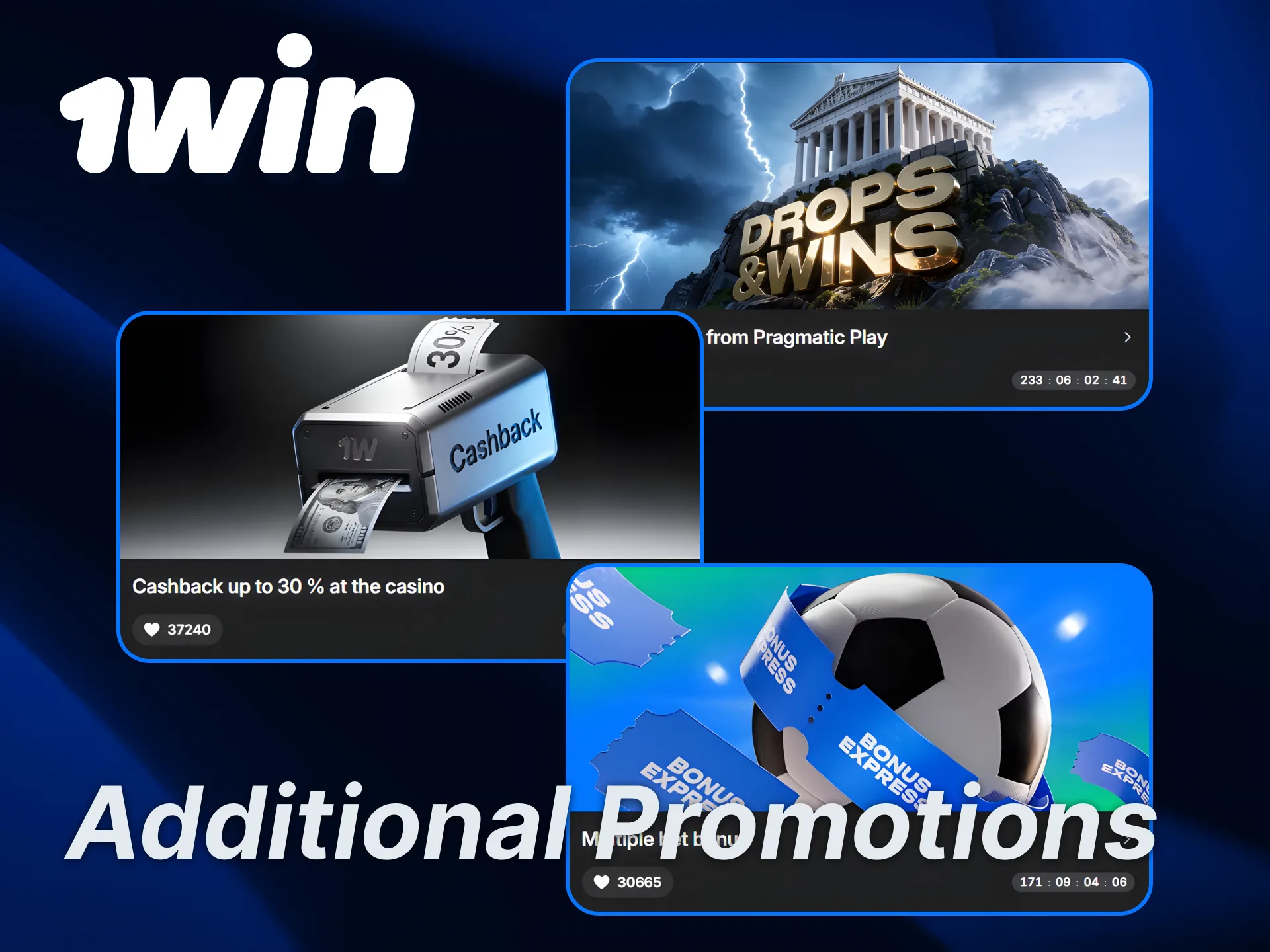 Explore other regular promotions available for players on the 1win Pakistan platform.